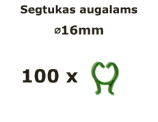 Nicoli 16mm segtukai augalams, 100vnt.