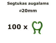 Nicoli 20mm segtukai augalams, 100vnt.