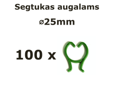 Nicoli 25mm segtukai augalams, 100vnt.