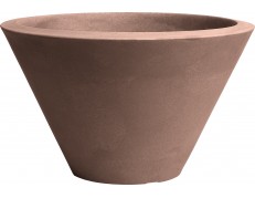 Nicoli ø60x36cm vazonas Chiron 60 tabako spalvos