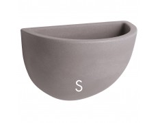 Nicoli 32x18x21cm sieninis vazonas Clio 32 pelenų spalvos