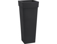 Nicoli 40x40x100cm vazonas Geryon 40 antracito spalvos