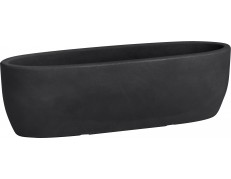 Nicoli 60x20x18cm lovelis Iris 60 antracito spalvos