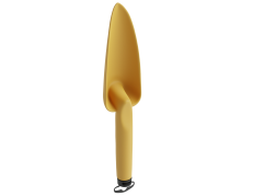 Siauras kastuvėlis GAIA 01, oranžinės spalvos