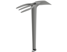 Kauptukas GAIA 07, šviesiai pilkos spalvos