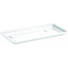 Nicoli 60x29x8cm lėkštelė Sottocassetta Mega 60, baltos spalvos