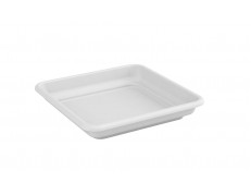 Nicoli 34x34x6cm lėkštelė Quadro Mega 40, baltos spalvos
