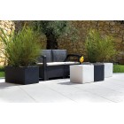 Nicoli 80x40x40cm lovelis Modus Cassetta 80 antracito spalvos