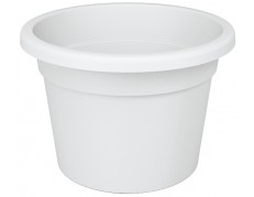 Nicoli vazonas Premium 25 baltos spalvos