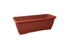 Nicoli lovelis su lėkštele Primavera 60, molio spalvos