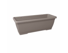 Nicoli lovelis su lėkštele Primavera 60, rusvos spalvos