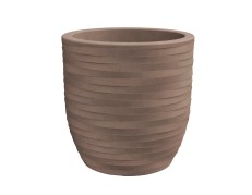 Nicoli ø40x40cm vazonas Rhea 40 tabako spalvos