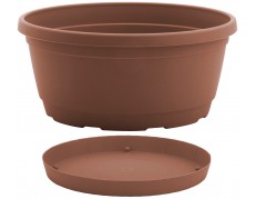 Nicoli dubuo su lėkštele Rumba 18 molio spalvos