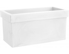 Nicoli 100x40x40cm lovelis Themis 100 baltos spalvos