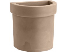 Nicoli 40x28x40cm pusinis vazonas Themis 40 tabako spalvos