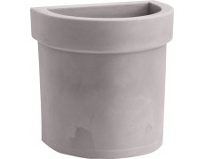 Nicoli 40x28x40cm pusinis vazonas Themis 40 pelenų spalvos
