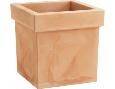 Nicoli 40x40x40cm vazonas Themis Quadro 40 molio spalvos