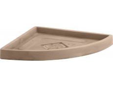 Nicoli lėkštelė Themis Angolare 40 tabako spalvos