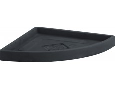 Nicoli lėkštelė Themis Angolare 40 antracito spalvos