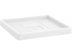 Nicoli lėkštelė Themis Quadro 40 baltos spalvos