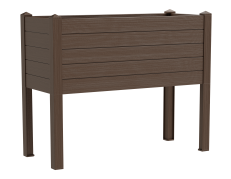 Teraplast 100x42x80cm vazonas su vandens rezervuaru Trama 015, moka spalvos