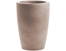 Nicoli ø40x53cm vazonas Tylus Matt 40 tabako spalvos