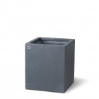 fleur ami 30x30x34cm vazonas Division Lite Cube, concrete anthracite