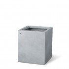 fleur ami 30x30x34cm vazonas Division Lite Cube, concrete stone gray