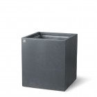 fleur ami 40x40x44cm vazonas Division Lite Cube, concrete anthracite