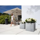 fleur ami 40x40x44cm vazonas Division Lite Cube, concrete stone gray