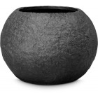 fleur ami Ø60x43cm vazonas Rocky Globe 60, black granite