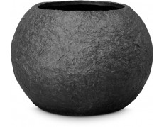 fleur ami Ø60x43cm vazonas Rocky Globe 60, black granite