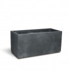 fleur ami 100x45x45cm lovelis Division Lite Planter Box, concrete anthracite