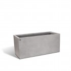 fleur ami 80x35x35cm lovelis Division Lite Planter Box, concrete stone gray