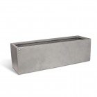 fleur ami 100x30x30cm lovelis Division Lite Flower Box, concrete stone gray