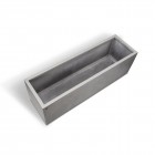 fleur ami 100x30x30cm lovelis Division Lite Flower Box, concrete stone gray