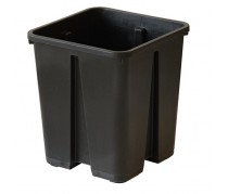 12x12x13CM 1,7L vazonas QUADRO su apsauga nuo šaknų susisukimo