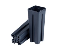 13x13x18CM 2,4L vazonas tinkliniu dugnu QUADRO su apsauga nuo šaknų susisukimo