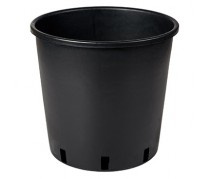 24x24cm 9,5l vazonas Vivaio Alto, juodas