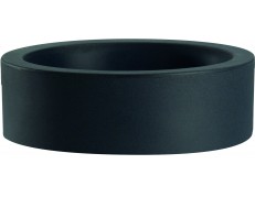 Nicoli ø25x12cm vazonas Echo 25 antracito spalvos