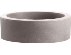 Nicoli ø25x12cm vazonas Echo 25 pelenų spalvos