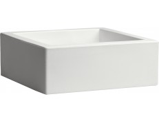 Nicoli 25x25x12cm vazonas Minos 25 baltos spalvos