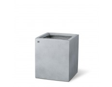 fleur ami 30x30x34cm vazonas Division Lite Cube, concrete stone gray