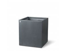 fleur ami 40x40x44cm vazonas Division Lite Cube, concrete anthracite