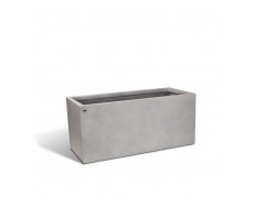 fleur ami 80x35x35cm lovelis Division Lite Planter Box, concrete stone gray